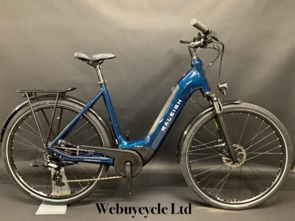 Ex-Demo Raleigh Motus Tour + Derailleur Low Step Electric Hybrid Bike 2021 - Large