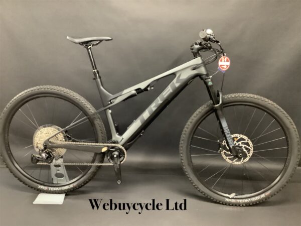 NEW Ex-Display Trek E-Caliber 9.6 Gen 2 Full Suspension E-MTB 2022 - XL