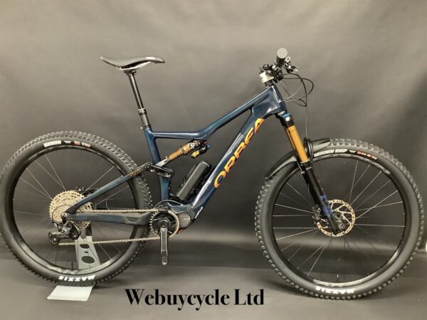 Orbea Rise M20 FS E-MTB 2022 - Large - Upgraded - 2 miles