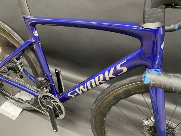 Specialized S-Works Tarmac SL7 Red AXS PM Zipp 454 NSW Disc Carbon Road Bike 2021 - 54cm - Image 13