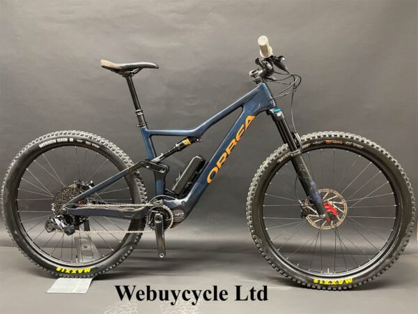 Orbea Rise M20 Full Sus E-MTB + Range Extender 2021 - Large - 602 miles ridden.
