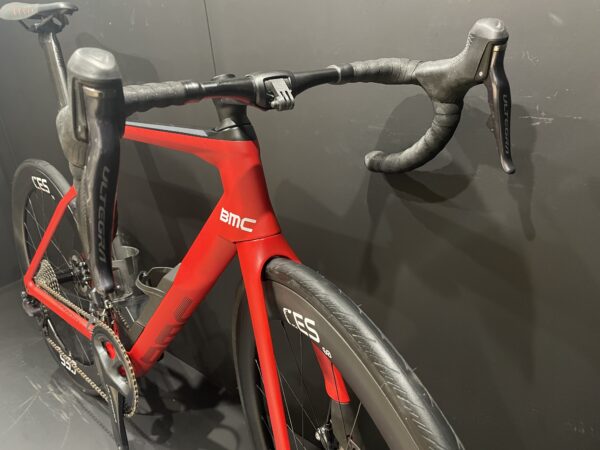BMC Timemachine ROAD 01 Three Di2 Carbon Disc Road Bike 2021 - 56cm - Image 3