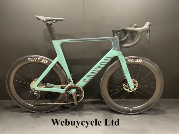 Canyon Aeroad CF SLX 7 105 Di2 4iiii Carbon Disc Road Bike 2023 - X-Large