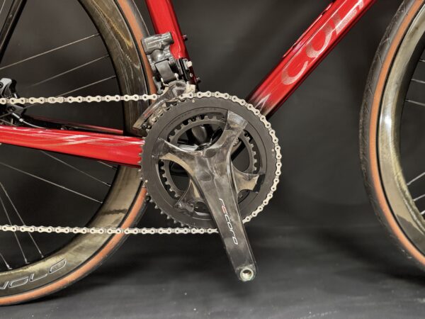 Colnago C64 Campagnolo Record EPS Boras Carbon Disc Road Bike Art Decor Red BDRD - 2020 - 54S - Image 5