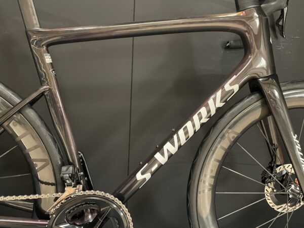 Specialized S-Works Tarmac SL8 Dura-Ace Di2 Carbon Disc Road Bike 2024 - 58cm - Image 6