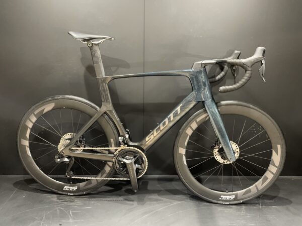 Scott Foil RC Pro Ultegra Di2 Zipp 404 FC Carbon Disc Road Bike 2023 - XL